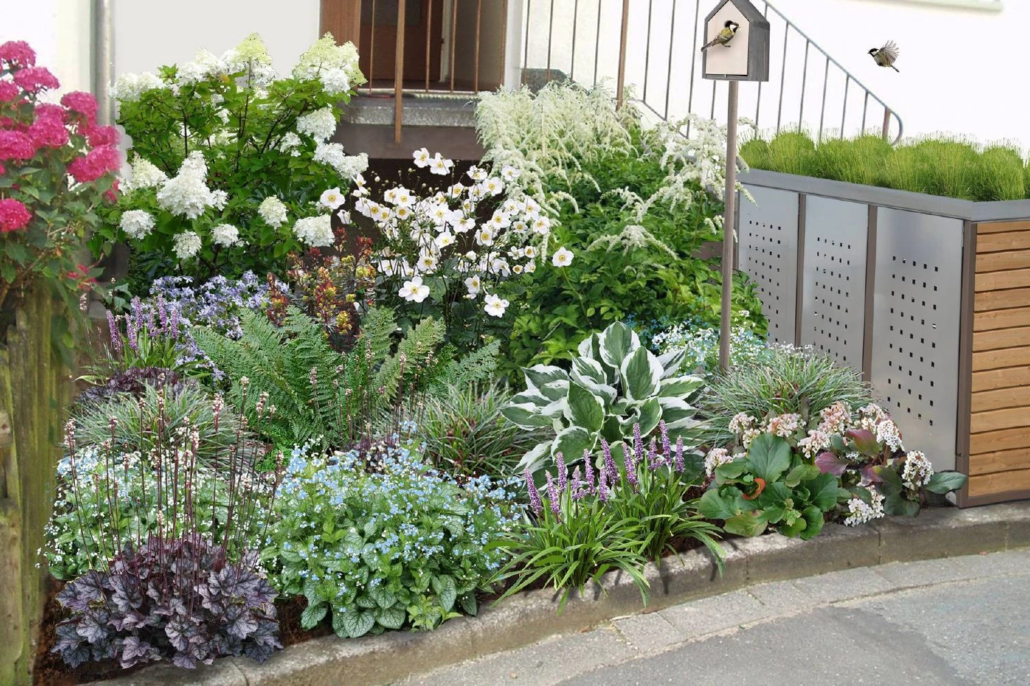 Edler Empfang (Idee Für Den Vorgarten) 3 Edler Empfang (Idee Für Den Vorgarten)